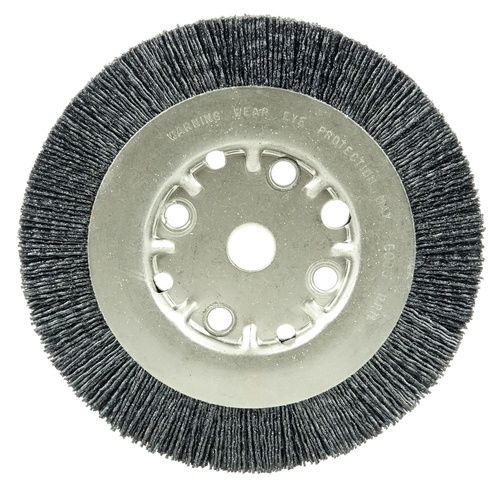 Picture of Weiler Abrasive 6" 120Grit Crimped Wire Wheel Wire Wheel Brush